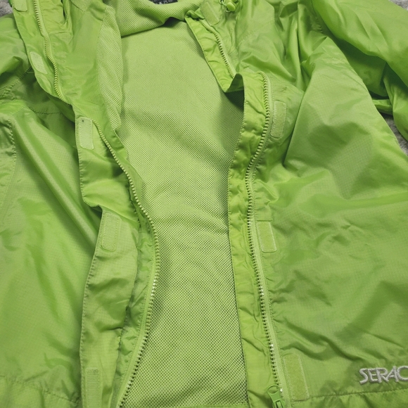 Vintage 90s Serac hooded windbreaker Size Large - Picture 9 of 10